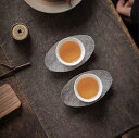 錫製 茶托 元宝 3点セット 茶道 茶器