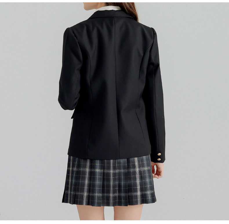 制服 ブレザー 女子 スクールブレザー ★ワッペンおまけ★紺 学生制服 送料無料 全5色スクール 長袖 ブレザー 制服 ジャケット 学生 学校 通学 スリムフィット 女子 人気 ブランド 入学 高校 中学 高校生 お受験 結婚式 発表会 学生服 ネイビー