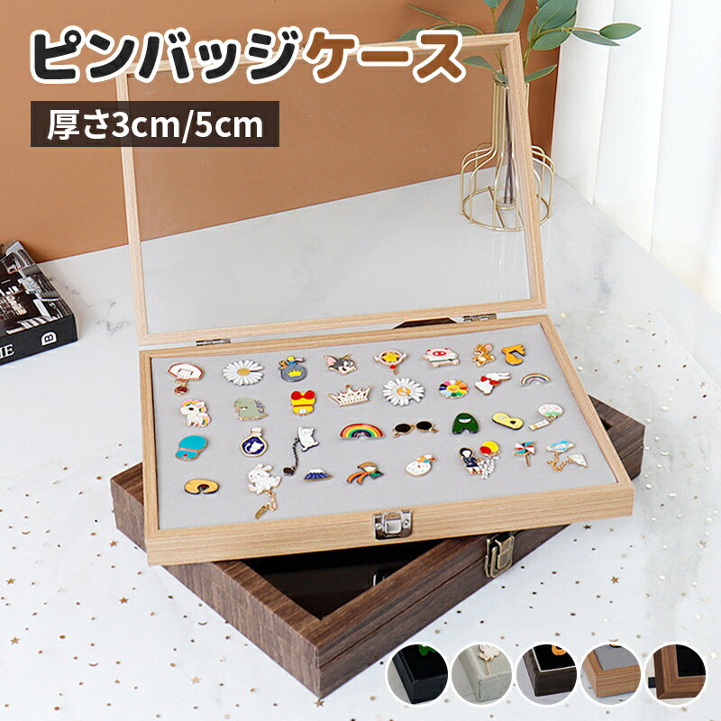 楽天市場】ピンバッジ ケース 透明の通販
