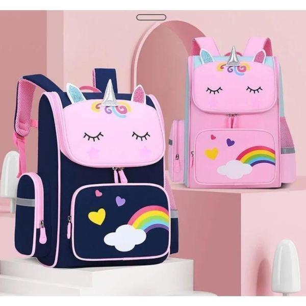 Rakuten - 子供リュック キッズリュック カバン 男の子 女の子 子供用 リュックサック大容量 1-6年生 かばん 軽い学院風 可愛い バックパック 小学生 通学 韓国風
