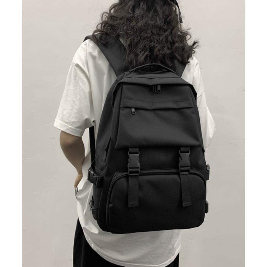 Rakuten - バックパック ユニセックス 通学バッグ 旅行遠足 学生かばん アウトドア 背負いバッグ 軽量鞄 大きめデイパック