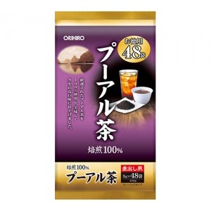 【ネコポス発送】 オリヒロ プーアル茶 お徳用48包 【送料無料】