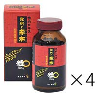 楽天いいもの健康【あす楽対応】 梅肉エキス 紀州の赤本 粒 4個セット 【送料無料】