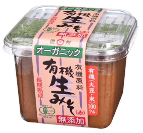 マルマン 有機生みそ 赤 500g
