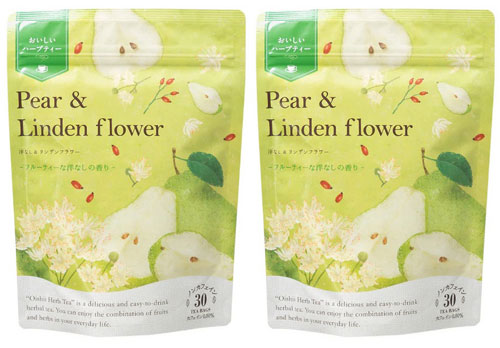 【ネコポス発送】 生活の木 おいしいハーブティー 洋なし&リンデンフラワー 30包×2袋 【送料無料】