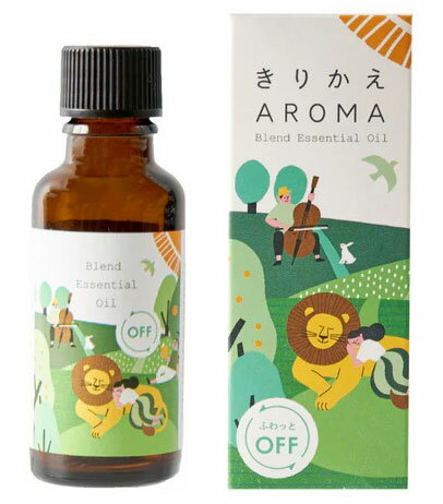 Rakuten - 【お買い物マラソン!ポイント2倍!】生活の木 きりかえアロマ ブレンド精油 ふわっとオフ 30ml