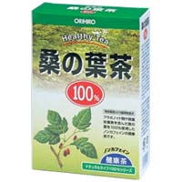 オリヒロ 桑の葉茶 100% 2g×26包 ダイエット中の方や糖分が気になる方などに。桑の葉を原料とした100%桑の葉茶。 発売元:オリヒロ 内容量:52g(2g×26包) フラボノイド類や各種ミネラルなどの栄養素を含んでいます。 「オリヒロ 桑の葉茶 100% 2g×26包」は、フラボノイド類や各種ミネラルなどの栄養素を含む桑の葉を100%原料とした桑の葉茶です。桑の葉茶は、ダイエット中の方や糖分が気になる方などにおすすめの健康茶です。 ダイエットのサポートや毎日の健康維持などに「オリヒロ 桑の葉茶 100% 2g×26包」をご利用ください。 オリヒロ 桑の葉茶 100% 2g×25包 のお召し上がり方 よく沸騰している約1リットルの熱湯に、本品1包を入れ3〜5分間煮出して下さい。 煮出す時間は目安時間(3〜5分)を厳守してください。 煮出した後は速やかにティーバッグを取り出し、ポットで保温するか冷蔵庫で冷やしてお召し上がりください。 原材料 桑の葉 広告文責:いいもの健康有限会社 電話番号: 042-498-2113　