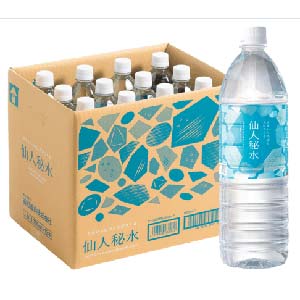 【あす楽対応】 釜石鉱山 仙人秘水 1100ml×12本