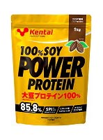 Kentai 100%SOY パワープロテイン ココア風味 1kg【送料無料】