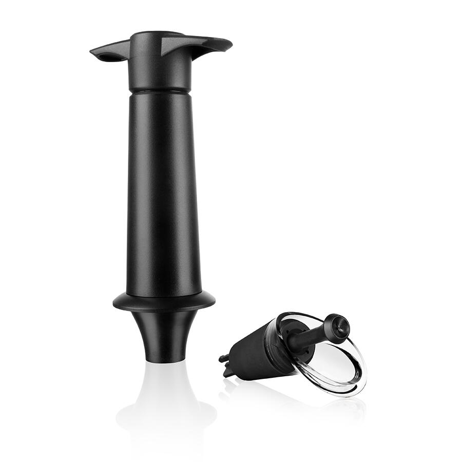 【VacuVin】バキュバン ワインサーバー＆セーバー 06824606 ポンプ×1個 サーバー付ストッパー×1個 真空..