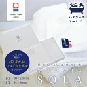 \クーポン有/ 【今治タオル】空気のタオル SOLA ソラ 2枚セット 箱入り バスタオル (1枚) フェイスタオル (1枚) ホワイト 白 コットン 綿100% 今治 今治認定 日本製 ギフト プレゼント 贈り物 吸水 吸水性 吸水力 速乾 速乾性 第2019-213号 4562176473621