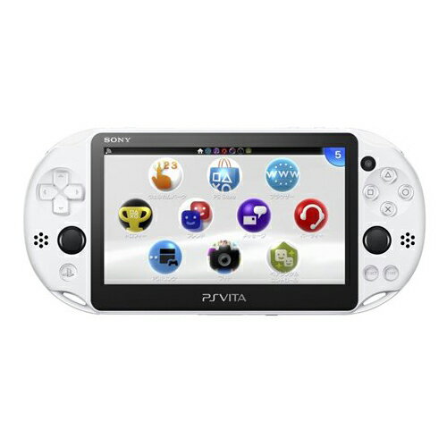 PSVita 2000 PlayStation Vita Wi-Fiモデル グレイシャー・ホワイト(PCH-2000ZA22) 本体 すぐ遊べるセット PlayStationVita SONY ソニー 4948872414067 【中古】