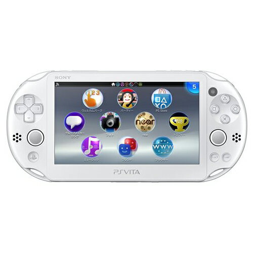 PSVita 2000 PlayStation Vita Wi-Fiモデル ホワイト (PCH-2000ZA12) 本体のみ PlayStationVita SONY ソニー 4948872413664 【中古】