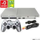 PS2 プレステ2 プレイステーション2 サテンシルバー SCPH-90000SS 本体 すぐ遊べるセット コントローラー付き PlayStation2 SONY ソニー 【中古】 4948872411660