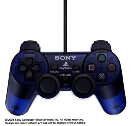 PS2 プレステ2 デュアルショック2 アナログコントローラ DUALSHOCK2 ミッドナイトブルー コントローラー プレイステーション2 SONY ソニー 4948872410236 【中古】