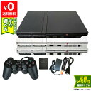 【4/25限定 1等最大100 ポイントバックキャンペーン】 PS2 本体 純正コントローラー1個 すぐ遊べるセット 選べる3色 SCPH-75000CB/CW/SS 互換メモリーカード付 プレステ2 プレイステーション2 PlayStation2 SONY ソニー【中古】