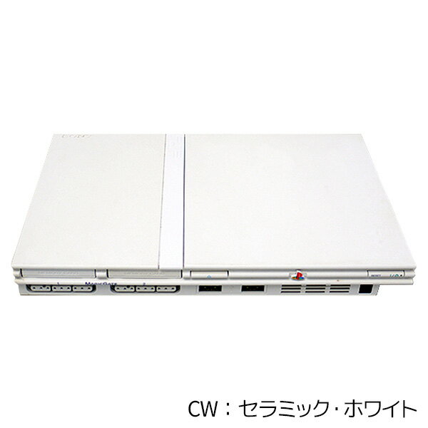 PS2 本体 純正 コントローラー 1個付き おまけ PS2 ソフト 1本付き すぐ遊べるセット プレステ2 SCPH 70000CB CW 【中古】