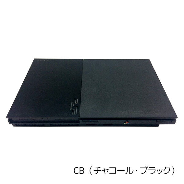 PS2 本体 純正 コントローラー 2個付き おまけ PS2 ソフト 1本付き すぐ遊べるセット プレステ2 SCPH 90000CB CW SS CR 【中古】