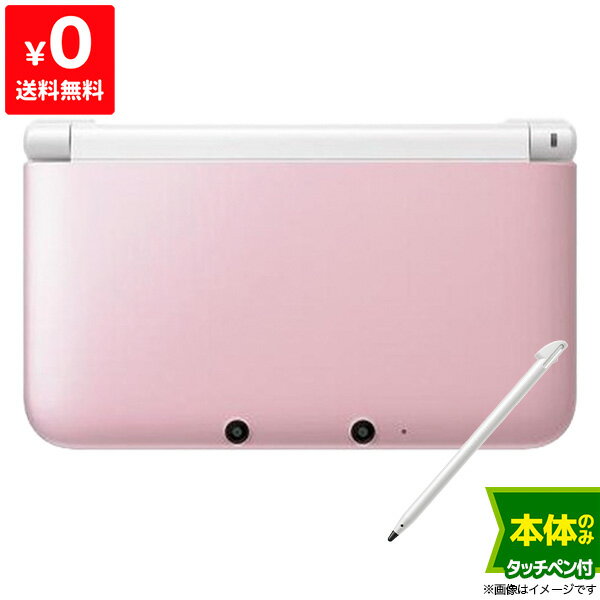 3DSLL ニンテンドー3DS LL ピンクXホワイト 本体のみ タッチペン付き Nintendo  ...