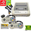 スーパーファミコン 本体 すぐ遊べるセット ソフト付き マリオカート コントローラー2点 SFC 【中古】