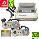 スーパーファミコン 本体 すぐ遊べるセット ソフト付き(マリオワールド) コントローラー2点 SFC 【中古】