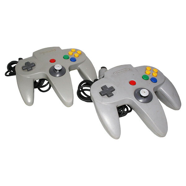 64 64 ニンテンドー64 本体 すぐ遊べるセット ソフト付き スーパーマリオ64 グレーコントローラー2点 本体 中古 Nintendo 64 送料無料 Iimo リユース店送料無料