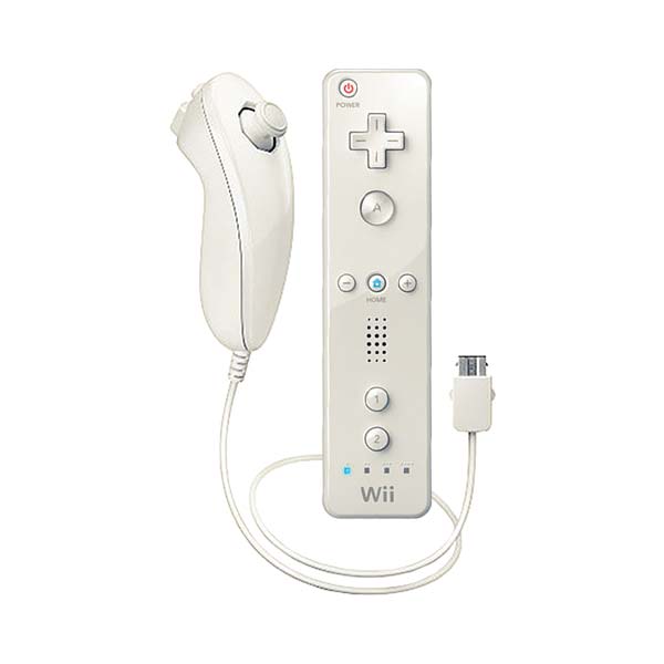 Wii ニンテンドーWii 本体 すぐ遊べるセット ソフト付き（マリオカートWii）ハンドル付き 純正【中古】