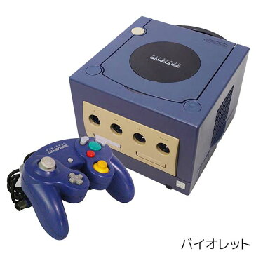 GC 本体 コントローラー1個 すぐ遊べるセット メモリーカード59クリアブラック付 選べる4色 ゲームキューブ ニンテンドー【中古】
