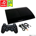 PS3 プレステ3 PlayStation 3 500GB チャコール・ブラック (CECH-4000C) SONY ゲーム機 すぐ遊べるセット 4948872413…