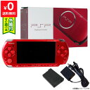 PSP 3000 本体 付属品完備 ラディアント レッド (PSP-3000RR) プレイステーションポータブル 4948872412131 【中古】