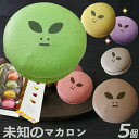 宇宙人 未知のマカロン 5個 BOX [ おもしろ お菓子 ホームパーティ ギフト 贈り物 家族 友達 かわいい プレゼント インスタ映え]