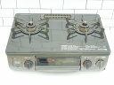 <地域限定>◎配送無料◎設置無料【中古】リンナイ製/LPガス中古ガステーブル2020年式 RT34NJH