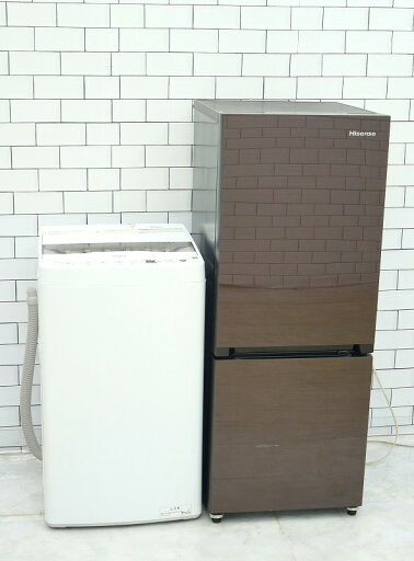 <地域限定>◎配送無料◎設置無料【中古】154L、4.5kg◆20年、22年◆Hisense、Haier製◆(冷蔵庫、洗濯機)中古家電2点セット <地域限定>◎配送無料◎設置無料【中古】154L、4.5kg◆20年、22年◆Hisense、Haier製◆(冷蔵庫、洗濯機)中古家電2点セット
