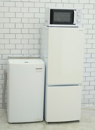 <地域限定>◎配送無料◎設置無料【中古】154L、4.5kg/21年、23年、22年製/アイリスオーヤマ、HAIER、KNチヨダ製/(冷蔵庫、洗濯機、電子レンジ)中古家電3点セット <地域限定>◎配送無料◎設置無料【中古】154L、4.5kg/21年、23年、22年製/アイリスオーヤマ、HAIER、KNチヨダ製/(冷蔵庫、洗濯機、電子レンジ)中古家電3点セット