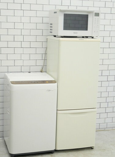 <地域限定>◎配送無料◎設置無料【中古】168L、6kg/19年、18年、20年製/パナソニック、パナソニック、パナソニック製/(冷蔵庫、洗濯機、オーブンレンジ)中古家電3点セット <地域限定>◎配送無料◎設置無料【中古】168L、6kg/19年、18年、20年製/パナソニック、パナソニック、パナソニック製/(冷蔵庫、洗濯機、オーブンレンジ)中古家電3点セット