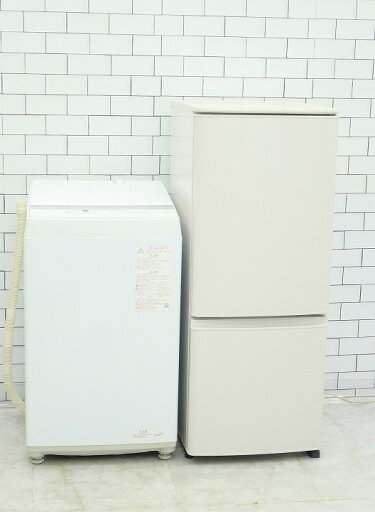 <地域限定>◎配送無料◎設置無料【中古】146L、5Kg◆23年、23年◆三菱、東芝製◆(冷蔵庫、洗濯機)中古家電2点セット <地域限定>◎配送無料◎設置無料【中古】146L、5Kg◆23年、23年◆三菱、東芝製◆(冷蔵庫、洗濯機)中古家電2点セット