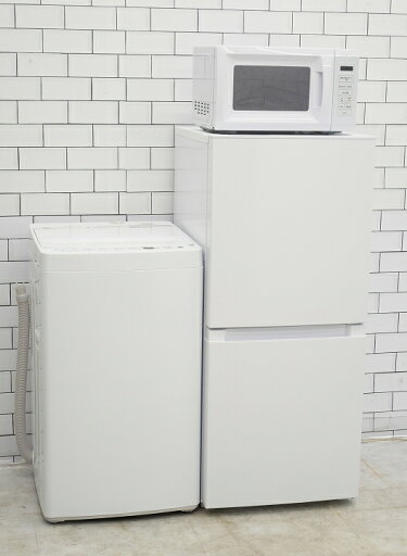 <地域限定>◎配送無料◎設置無料【中古】121L、4.5kg/24年、24年、24年製/Haier、Haier、山善製/(冷蔵庫、洗濯機、フラット型電子レンジ)中古家電3点セット <地域限定>◎配送無料◎設置無料【中古】121L、4.5kg/24年、24年、24年製/Haier、Haier、山善製/(冷蔵庫、洗濯機、フラット型電子レンジ)中古家電3点セット