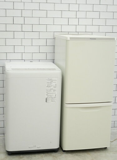 <地域限定>◎配送無料◎設置無料【中古】138L、5kg◆20年、23年◆パナソニック、パナソニック製◆(冷蔵庫、洗濯機)中古家電2点セット <地域限定>◎配送無料◎設置無料【中古】138L、5kg◆20年、23年◆パナソニック、パナソニック製◆(冷蔵庫、洗濯機)中古家電2点セット