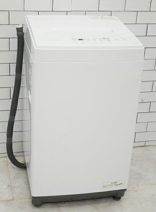 ＜地域限定＞配送無料設置無料【中古】アイリスオーヤマ製2024年式6kg中古全自動洗濯機　IAW-T604E