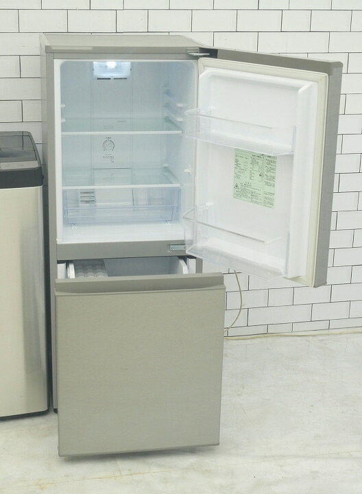 【中古】【地域限定配送・設置無料】126L、5.5kg◆22年、23年◆アクア、Haier製◆（冷蔵庫、洗濯機）中古家電2点セット