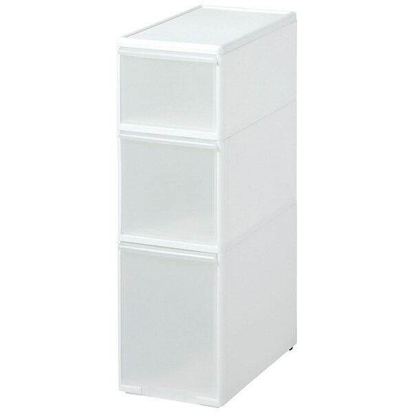 キッチン収納 スリムストレージ ミディストッカー ホワイト MS-111D ｜ ストッカー 隙間 スリム 引き出し(3.0)