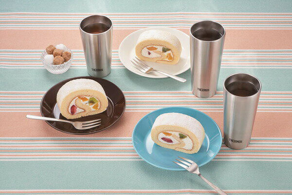 サーモス タンブラー 保温 保冷 真空断熱タンブラー 300ml ステンレス 2個セット JDI-300P ｜ THERMOS ステンレス 魔法瓶 真空断熱 2