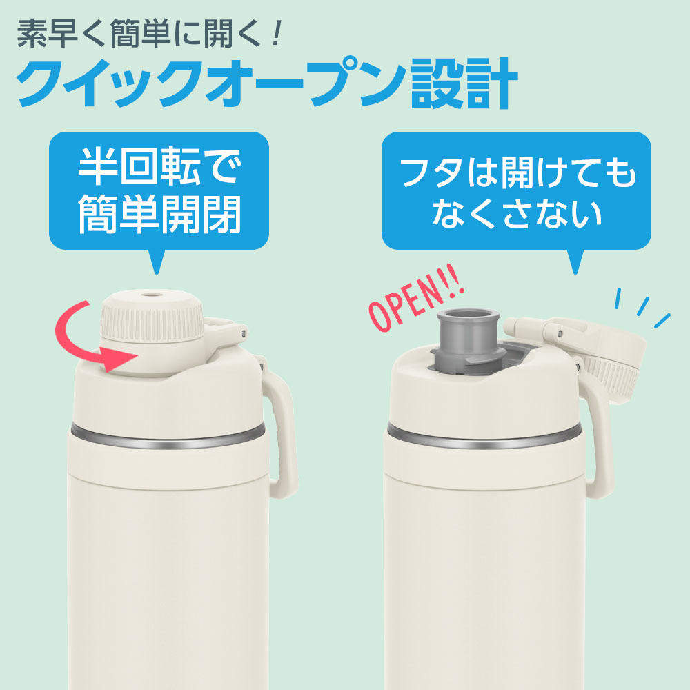 THERMOS サーモス ループ付き水筒 スポドリOK 真空断熱スポーツボトル 750ml 1L 1....