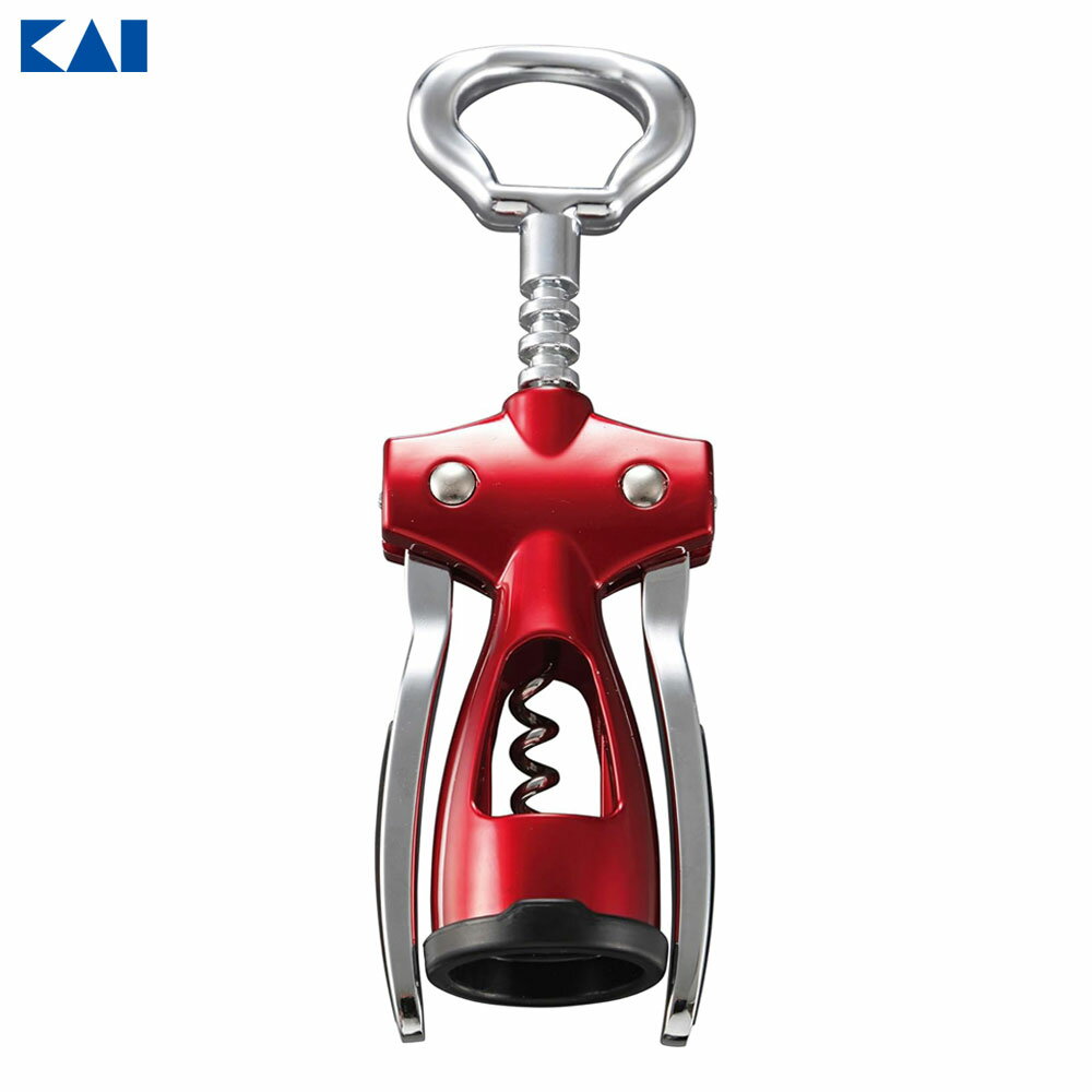 Cap Openers, Cork Screws - 貝印 コルク抜き Kai Kitchen コルクスクリュー ウィング DH-8220 ｜ ワインオープナー 栓抜き お酒 ワイン ウイング シャンパン