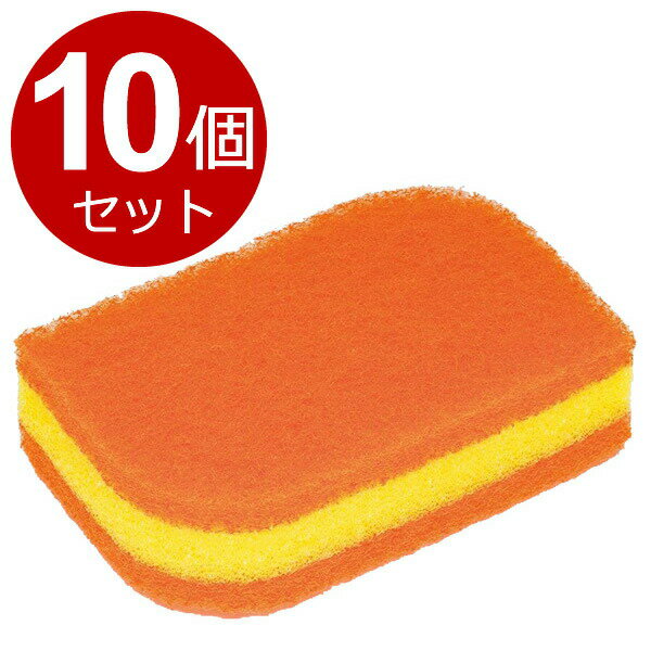 For Tableware - スコッチブライト 食器用スポンジ 抗菌ウレタン スポンジたわし 3層リーフ型 2個入×5セット SS-72KE-2PW 台所用 抗菌 研磨粒子なし 3M