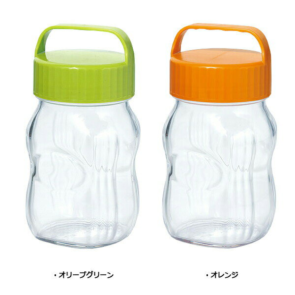 ガラス容器 漬け上手 フルーツシロップびん 1L ｜ 保存容器 保存瓶 キャニスター シロップ 果実酒