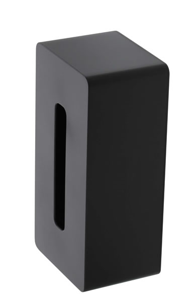 山崎実業 ティッシュケース tower タワー マグネットティッシュケース ブラック 4002 | ボックスティッシュ 収納 箱 磁石 冷蔵庫 薄型 厚型 厚手タイプ 保湿ティッシュ おしゃれ [2]