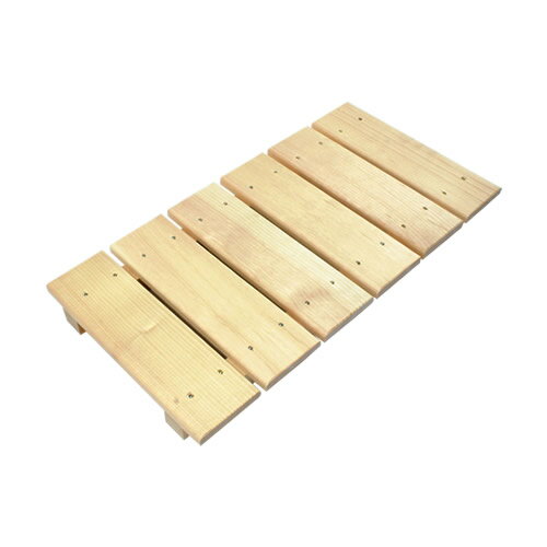 すのこ 多目的スノコ 28×56cm No.3 ｜ 押入れ お風呂 園芸 長方形 ひのき