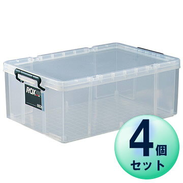 多彩なシーンで活躍する天馬収納ケース【ロックス】かぶせ蓋は、2箇所のバックルでしっかりロック。衣類、玩具、アウトドア用品、工具類など、幅広い用途に対応。中身が見えるクリアタイプ。別売りの「フィッツ 差込式キャスター40 （ストッパー付）」で、キャスター付きにもアレンジ可能。外寸サイズ幅44×奥行66×高さ24.3cm内寸サイズ幅35.4×奥行54.8×高さ21.9cm容量（約）50L1個あたり重量（約）2.5kg製造国日本製造メーカー天馬関連キーワード： storage box case 頑丈 収納 ボックス 倉庫 備蓄 備品 保管 ロック 大型 物流 現場 道具入れ 工具入れ 機材 資材 搬入 搬出 輸送 透明 積み重ね 物置 非常食 防災 非常用 持ち出し 車載 食器 引っ越し 冬物 衣類 洋服 おもちゃ セット販売 セット 割引 セット割 大容量 クローゼット ウォークイン 蓋式 ROX 飼育ケース 業務用 家庭用 日本製 国産 キャスター