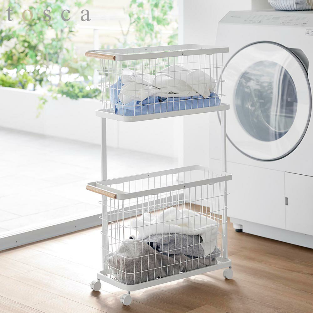 ランドリーワゴン+バスケット トス�